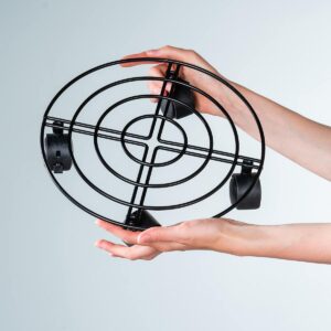 Metall Pflanzenroller Rund