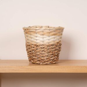 Seegras Pflanzenkorb Natur - 23 cm