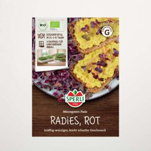 Radieschen Rote Keimsprossen Saatscheiben BIO