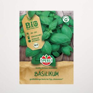 Basilikum 'Großer Grüner Genoveser' Samen BIO