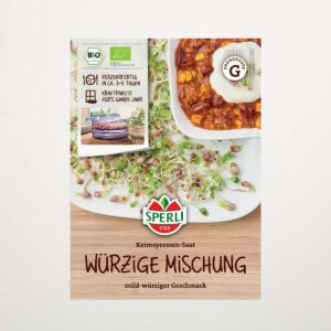 Keimsprossen 'Würzige Mischung' Samen BIO