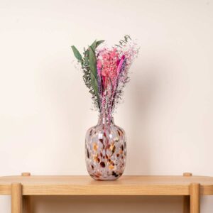 Trockenblumenstrauß Eukalyptus Rosa