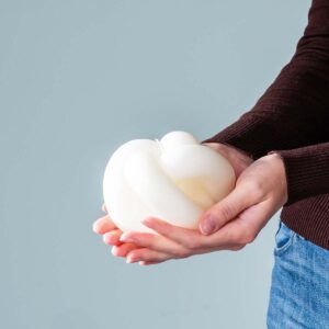 Kerzenknoten Creme