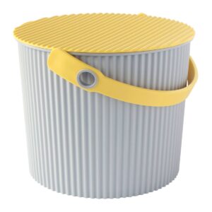 Hachiman Fraichair Eimer 8 Liter Grau Gelb