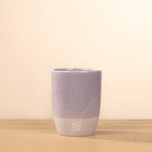 Set 5 für 4: BLUME2000 Becher "XOXO" Taupe