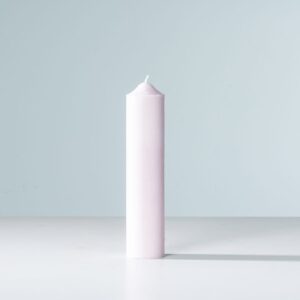 Blockkerze Rosa XS