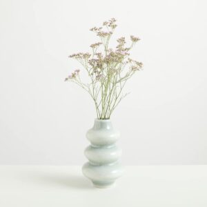 Keramikvase Reaktiv Mint