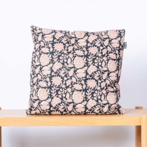 Kissen Schwarz Muster