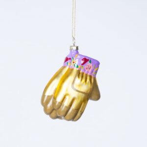 Deko Hänger Glas Handschuh