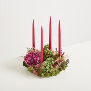 DIY Advenstskranz Golden Winter