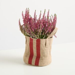 Jute Pflanzsack Rot - 15 cm