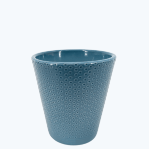 Übertopf Vase in Nadeloptik in verschiedenen Farben (9cm Töpfe)