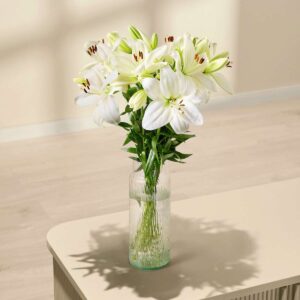 Weiße Lilien - 10 Stiele