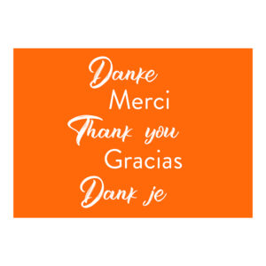 "Danke" Grußkarte
