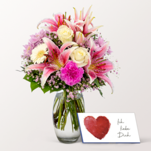 Blumenstrauß Glücksmoment