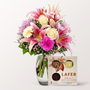 Blumenstrauß Glücksmoment