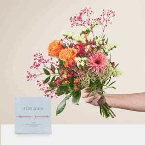 Valentina mit Wunscherfüller Armband Herz Roségold