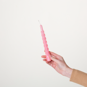 Stabkerze Swirl Pop Light Pink