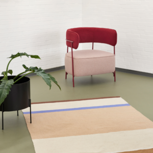 Hübsch Interior Teppich Desert Bunt