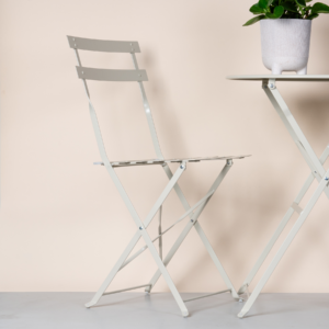 Metall Bistrostuhl Klappbar Beige