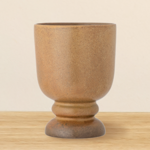 Bloomingville Steingut Übertopf Parvez Braun - 19 cm