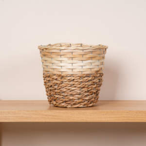 Seegras Pflanzenkorb Natur - 23 cm