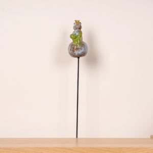 Keramikstecker Frosch Sitzend