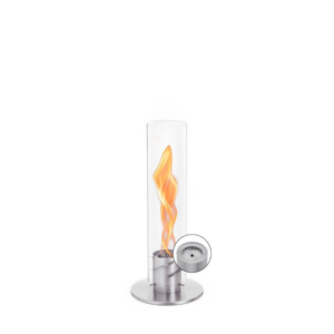 Höfats Tischfeuer SPIN 900 Silberfarben