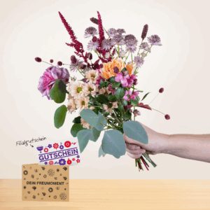 Herbstgruß mit BLUME2000 Geschenkkarte 50€