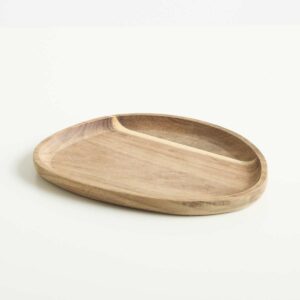 Holzplatte Organisch Oval