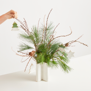 DIY Vase Christmas Stars