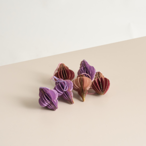 Deko Hänger Papier Ornament 6er-Set