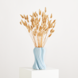 3D Druck Vase Keramik Klein Blau