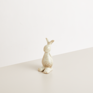 Deko Keramik Hase Reaktiv Arme Hinten