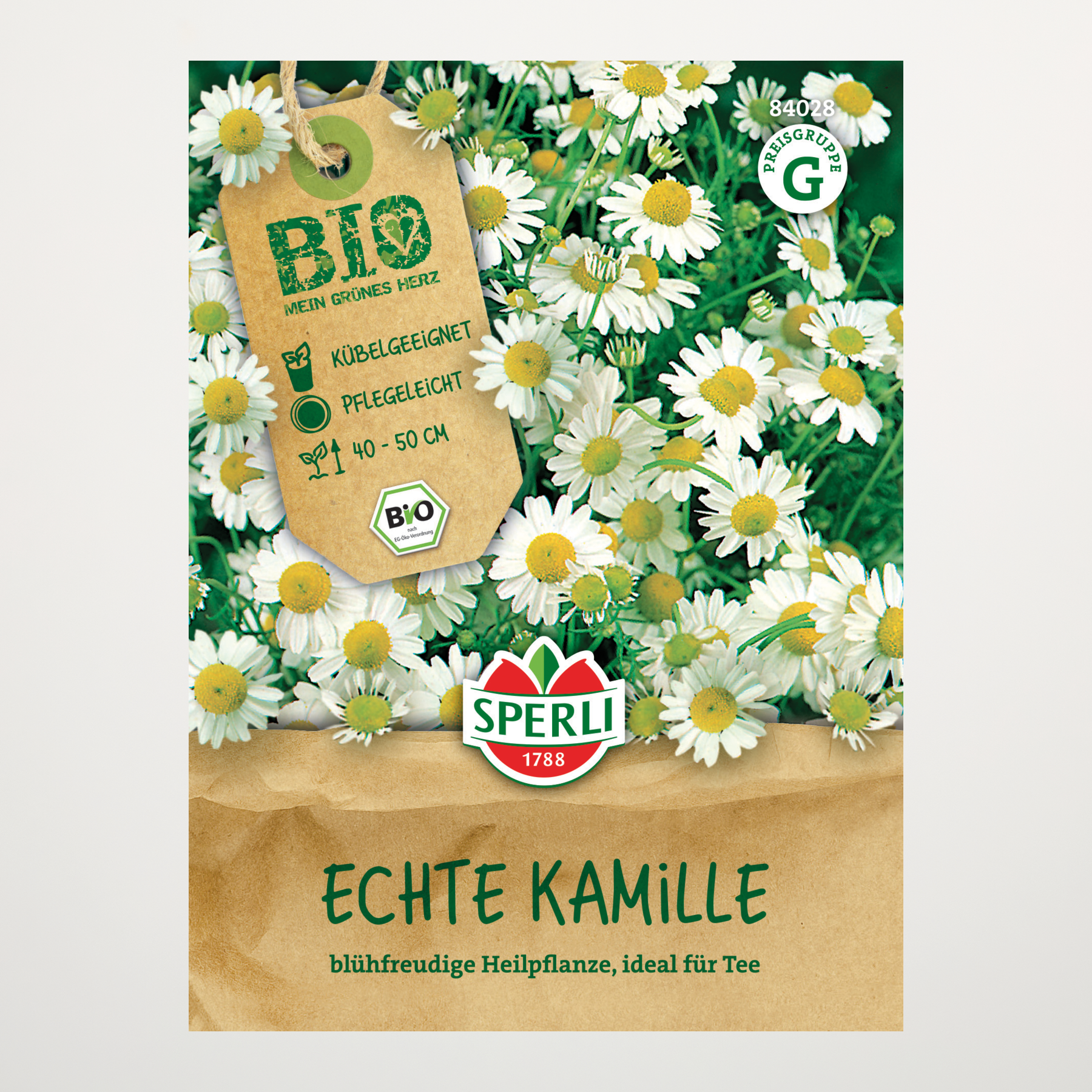 Echte Kamille Samen BIO