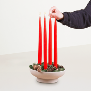 DIY Adventsgesteck Red Allure
