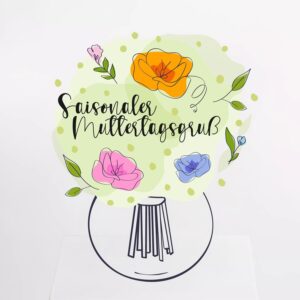 Saisonaler Muttertagsgruß