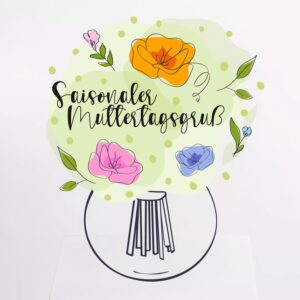 Saisonaler Muttertagsgruß