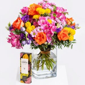 Bunte Geburtstagsfreude mit Fleur de Choco