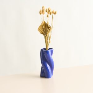 Trockenblumenbund Palmblatt Gold