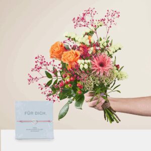 Valentina mit Wunscherfüller Armband Herz Roségold