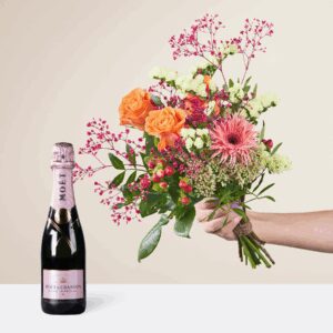 Valentina mit Moet & Chandon Imperial Rosé 375ml