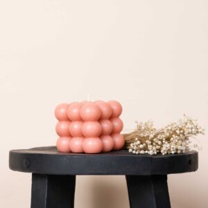 Kerzenbubble Terrakotta