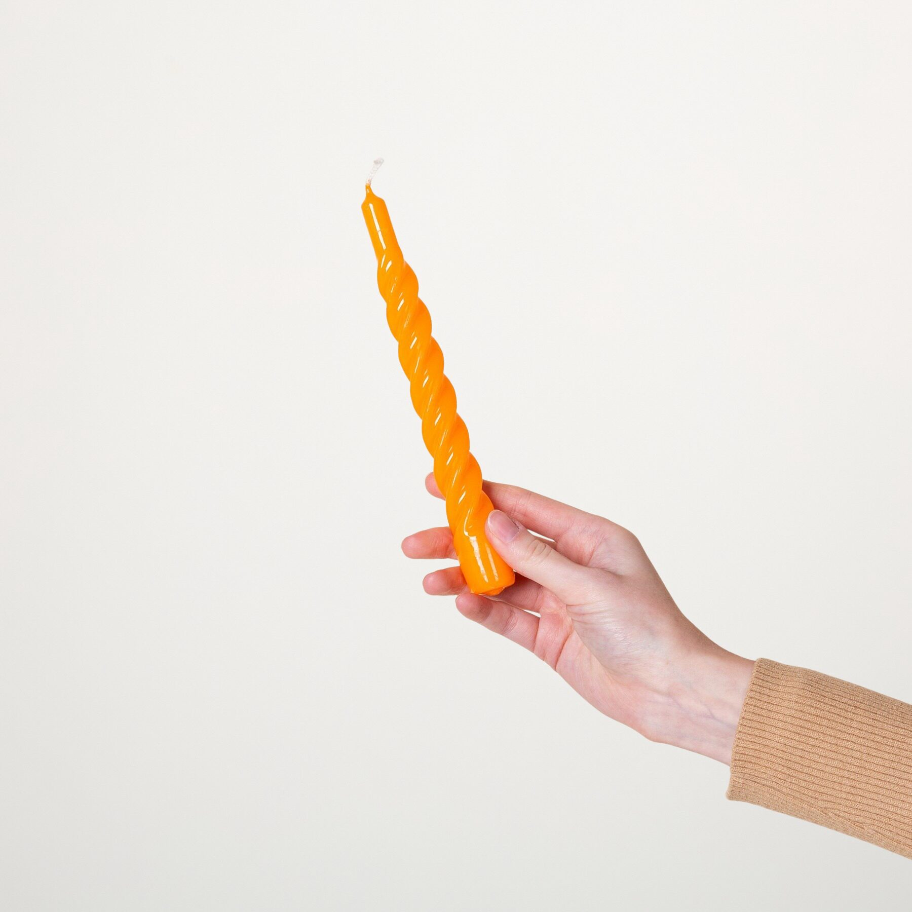 Stabkerze Swirl Pop Orange