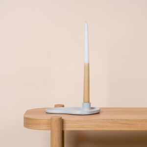 Stabkerze Dipped Hellbraun
