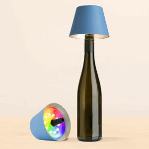 Sompex Akku Flaschenleuchte Top 2.0 Blau