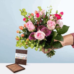 Glücksbote mit Honig-Schokolade
