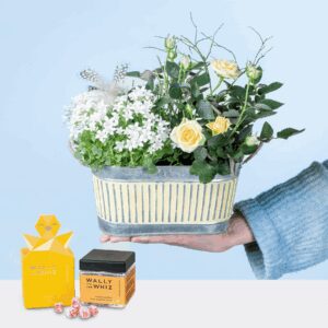 Federspiel mit Osterküken Fruchtgummi Mango 140g