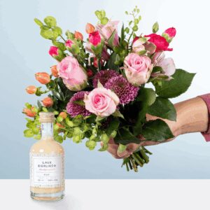 Glücksbote mit Eierlikör 50ml
