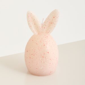 Deko Kerze Hase Stehende Ohren Rosa